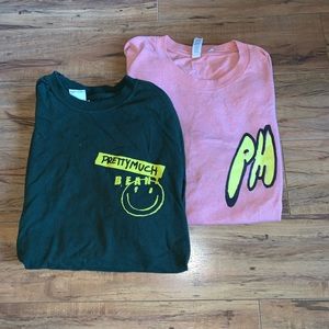 PrettyMuch Tour Shirts (Authentic) $20 EACH